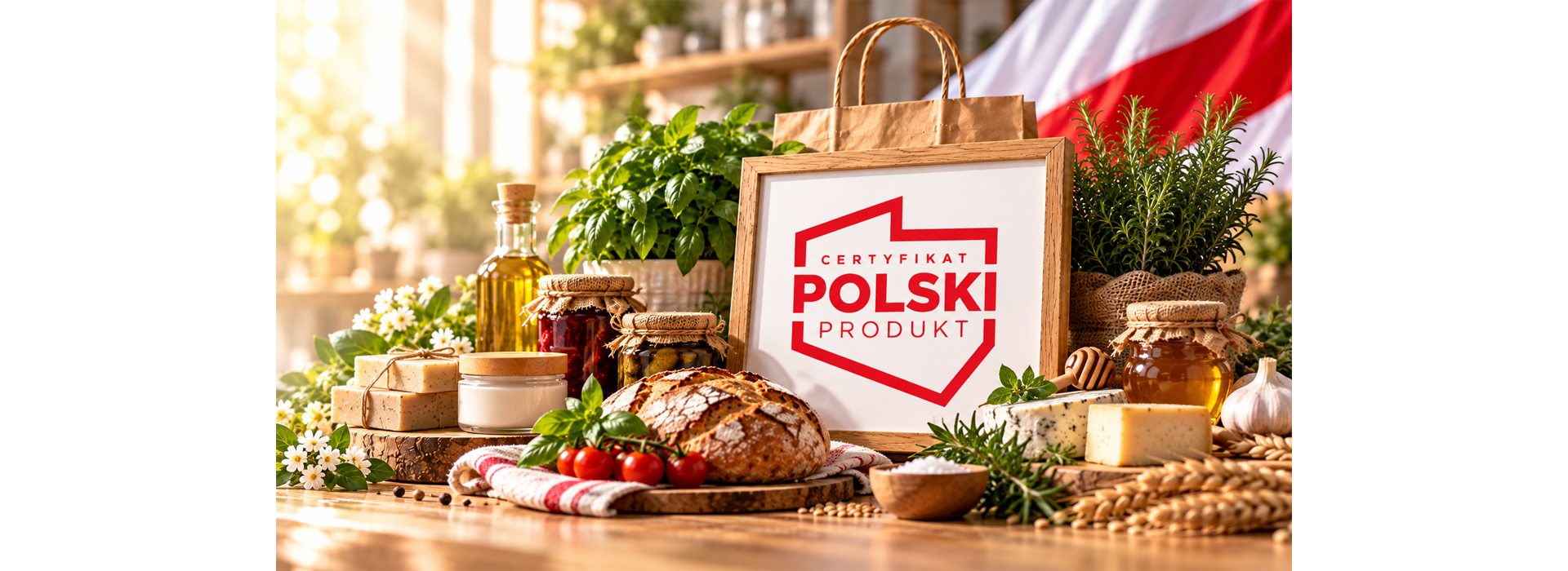 Godło Certyfikat Polski Produkt wśród polskich produktów